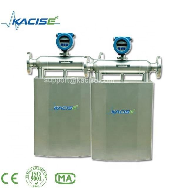 Hoge precisie 0,2 massanauwkeurigheid aardoliemassastroommeter voor -50 ℃ ~ 200 ℃ gemiddelde temperatuur en 0 ~ 4,0 MPa werkdruk