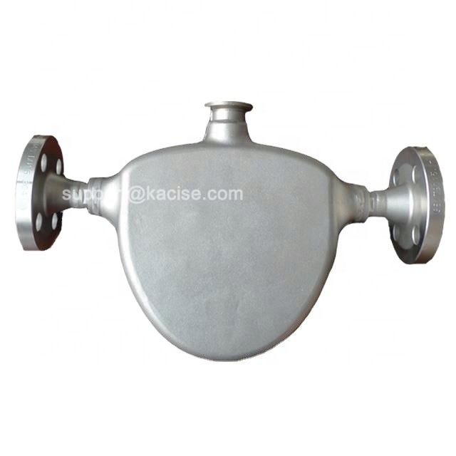 100% gezond materiaal Coriolis massa stroommeter met een hoge nauwkeurigheid van 0,1% -0,2% en een breed temperatuurbereik van -50 ~ 350 °C