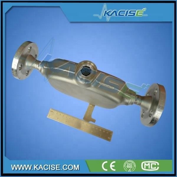 100% gezond materiaal Coriolis massa stroommeter met een hoge nauwkeurigheid van 0,1% -0,2% en een breed temperatuurbereik van -50 ~ 350 °C