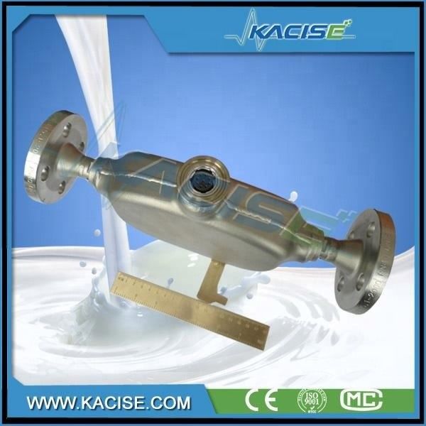 100% gezond materiaal Coriolis massa stroommeter met een hoge nauwkeurigheid van 0,1% -0,2% en een breed temperatuurbereik van -50 ~ 350 °C