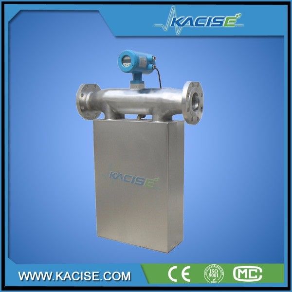 KMF100 SS316L explosieveilige Coriolis-massastroommeter met ± 0,15% nauwkeurigheid