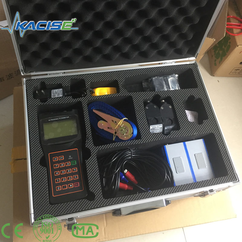 Hoge nauwkeurigheid 1.0% ultrasone stroommeter met instelbare temperatuur en klem