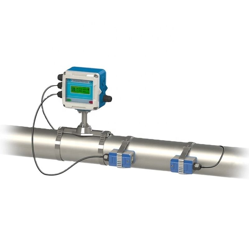 Economische digitale ultrasone stroommeter met een nauwkeurigheid van 1,0% voor DN15-DN6000mm buizen en IP68-bescherming