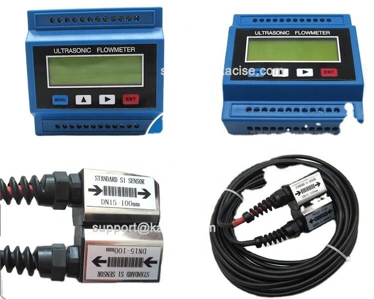 Economische digitale ultrasone stroommeter met een nauwkeurigheid van 1,0% voor DN15-DN6000mm buizen en IP68-bescherming
