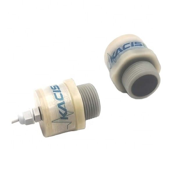 2.5m bereik Kleine ultrasone sensor met meerdere uitgangen en corrosiebestendige PVDF behuizing