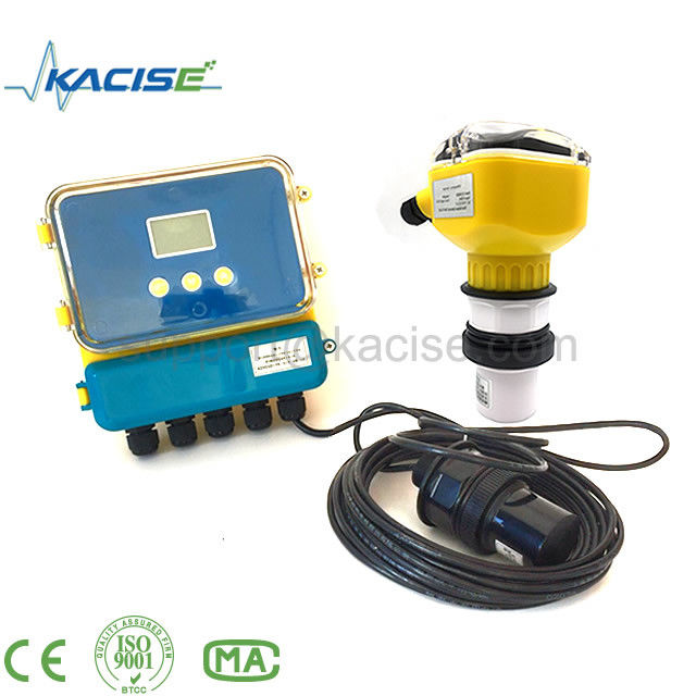 Split type ultrasone open kanaalstroommeter met LCD-scherm voor niet-contactmeting