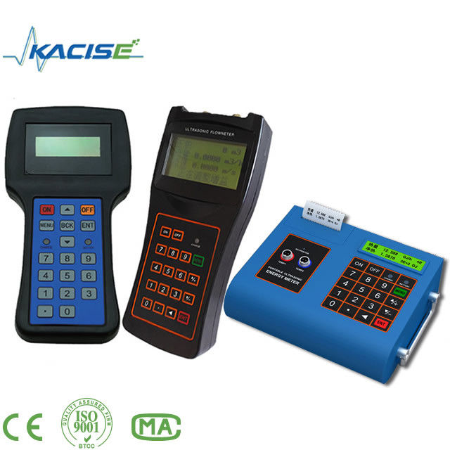 Digitale draagbare ultrasone stroommeter met 1% nauwkeurigheid DN15-DN6000 bereik voor niet-contactmeting