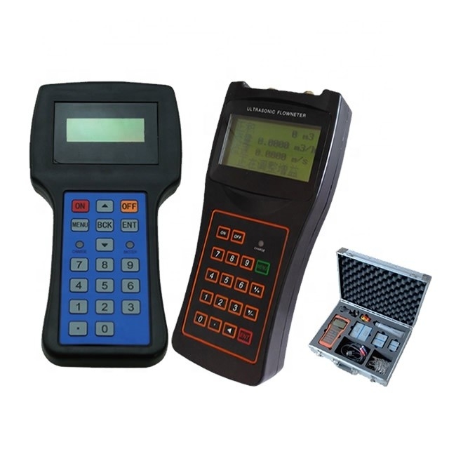 Rs232 Draagbare ultrasone stroommeters Batterij stroomvoorziening,gemakkelijke en snelle installatie.