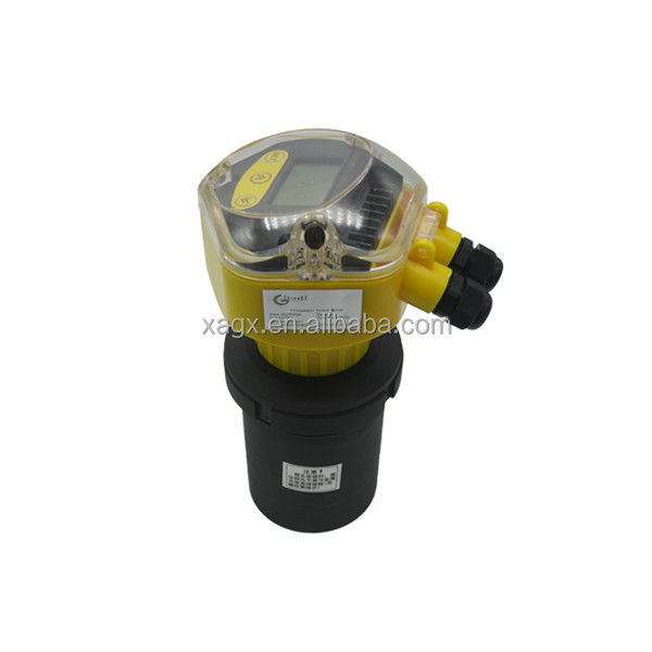 RS485 & RS232 Ultrasone niveau sensor met 4~20mA relais en 5-70m bereik voor vloeistofniveau meting