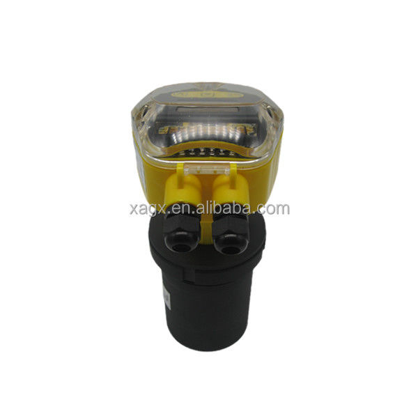 RS485 & RS232 Ultrasone niveau sensor met 4~20mA relais en 5-70m bereik voor vloeistofniveau meting