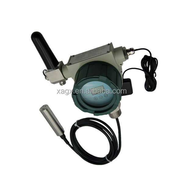 RS485 & RS232 Ultrasone niveau sensor met 4~20mA relais en 5-70m bereik voor vloeistofniveau meting