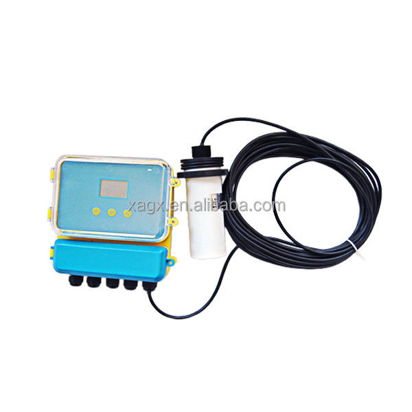 RS485 & RS232 Ultrasone niveau sensor met 4~20mA relais en 5-70m bereik voor vloeistofniveau meting