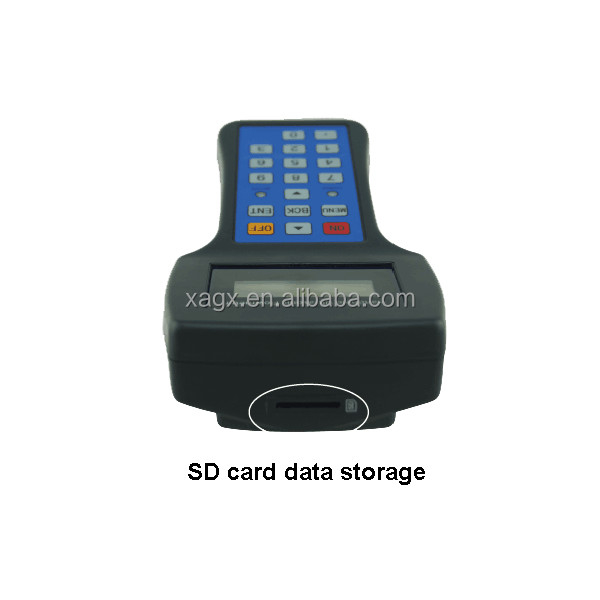 Goedkope handheld ultrasone waterstroommeter china met stroomvoorziening 3 * 1.2V batterij of AC90 ~ 260V stroomadapter