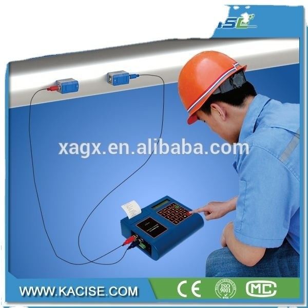 KUFP2000 Ultrasone stroommeter met 1% nauwkeurigheid Ingebouwde SD-kaart en niet-contactmeting