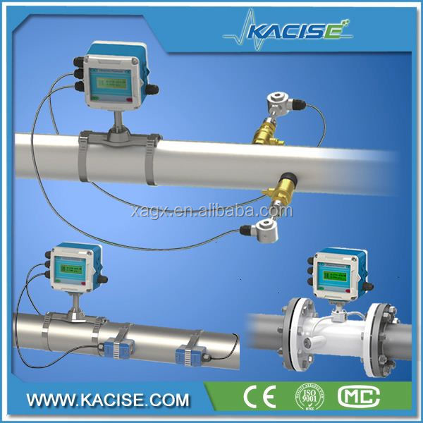Fix Mount Type Pipe Ultrasone Water Flowmeter KUFF2000 Series Lage Kosten