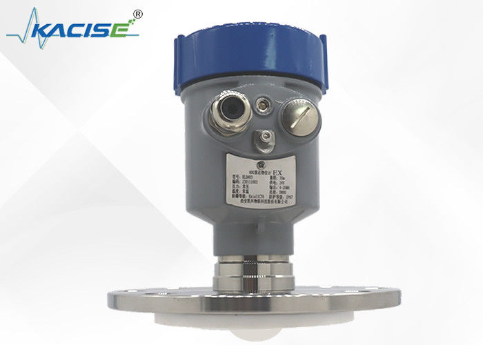 KLD803 PTFE anti-corrosie radar niveaugeager met kleine blinde vlek en 80 GHz frequentie voor nauwkeurige niveaumetingen