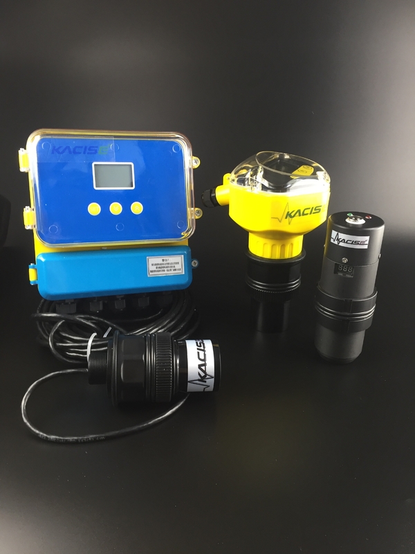 split type open stroom ultrasoon open kanaalstroommeter met LCD-display
