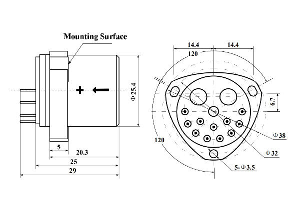 Precision Quartz Flexible Pendulum Accelerometer met ≤10 1σ Bias Eenmalige composietherhaling, ≤75g gewicht en ≤10 schaalfactor Temperatuurgevoeligheid