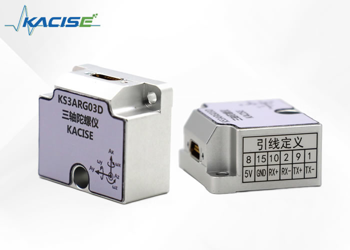 Vermogen DC5 V MEMS Gyroscoop Sensor voor extreme omstandigheden RS422 Interface 5000g Schoktolerantie