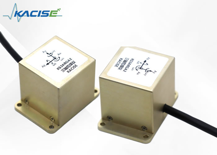 Drieassige gyroscoopsensor voor robot, niet-lineariteit ≤ 0,05 ((% FR), stabiliteit bij nulbias 12 ((°/h)