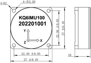 Snelheid 460800bps RS422 Gyroscoop Sensor Voor Precision Navigation, Bias 0±0.02g