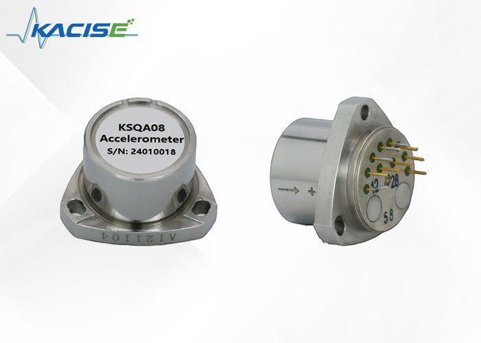 Quartz Flexible Accelerometer met 1,2 ~ 1,6 mA/g schaalfactor, 100 g schokbestendigheid en < 1 μg gevoeligheid voor precisie toepassingen