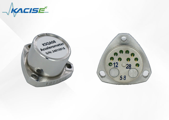 Quartz Flexible Accelerometer Sensor met 1μg resolutie en 1,2 ~ 1,6mA/g schaalfactor voor -45°C tot +80°C werktemperatuur
