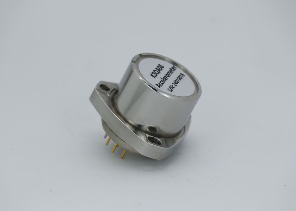 Quartz Flexible Accelerometer Sensor met 1μg resolutie en 1,2 ~ 1,6mA/g schaalfactor voor -45°C tot +80°C werktemperatuur