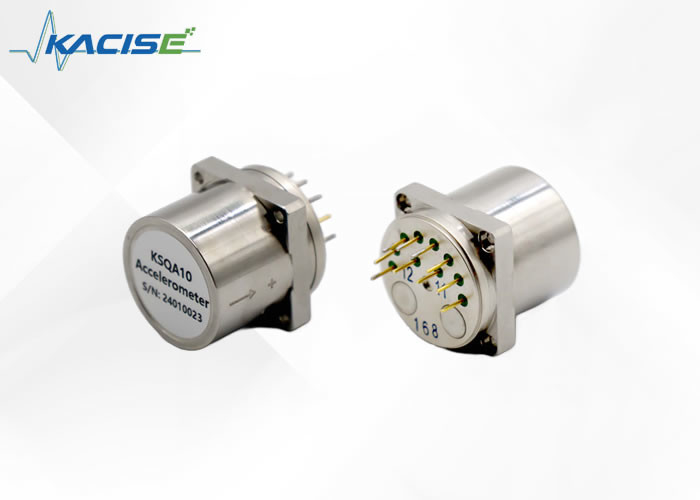 Resolutie < 5 μg Versnellersensor voor trillingspieken sinus 15g@20Hz ~ 2000Hz