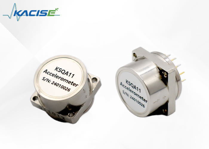Quartz Flexible Accelerometer Sensor met 25g@20Hz~2000Hz Vibration Peak Sine, High Precision ≤40μg/g2 Linearity en Wide Temperature Range van -45°C tot +100°C