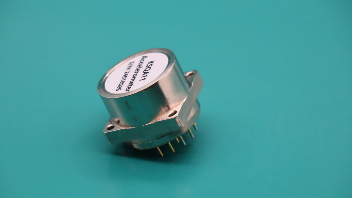 Quartz Flexible Accelerometer Sensor met 25g@20Hz~2000Hz Vibration Peak Sine, High Precision ≤40μg/g2 Linearity en Wide Temperature Range van -45°C tot +100°C