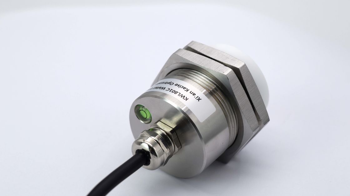 IP68 waterdichte 80GHz radarniveauzender met ±2 mm nauwkeurigheid voor nauwkeurige afstandsmeting