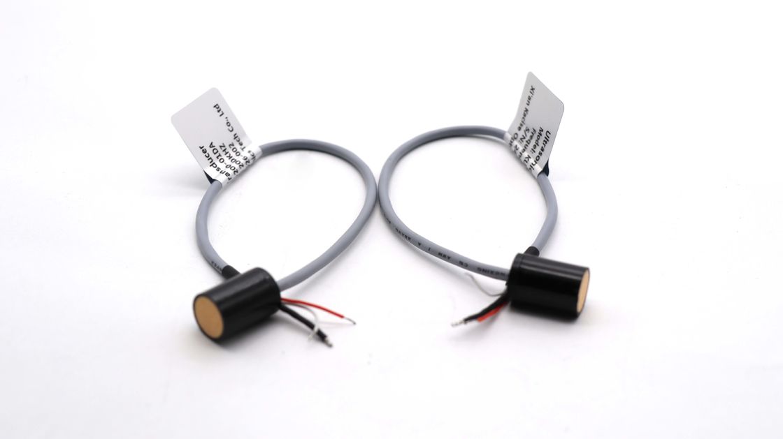 IP68 waterdichte ultrasone transducer sensor met 0,10 ∼ 1,5 m bereik en plastic behuizing