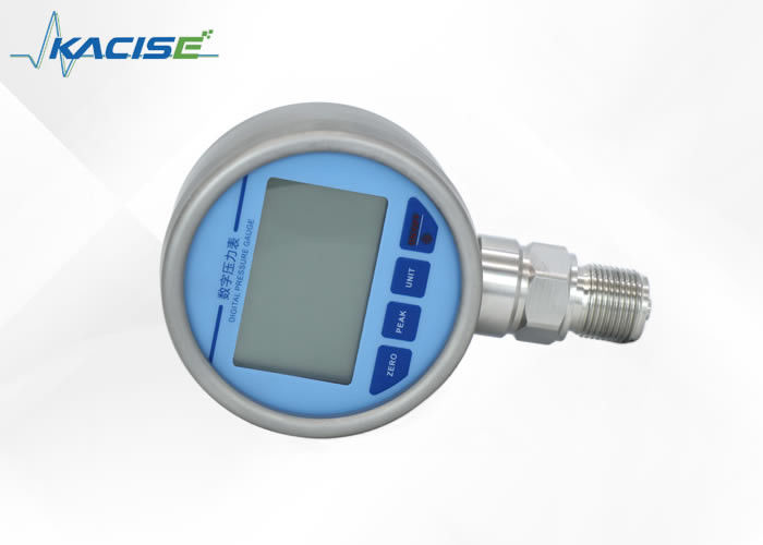 Digitale oliedrukmeter van roestvrij staal 304 met IP65 waterdichte en fluorrubberdichtingsring