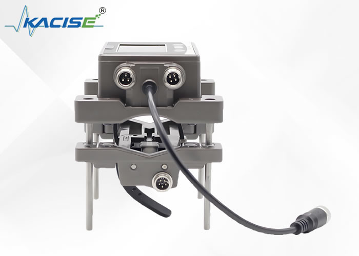 Stroom- en I/O-connectoren M12 Vliegtuigplug Ultrasone stroommeter met groot scherm