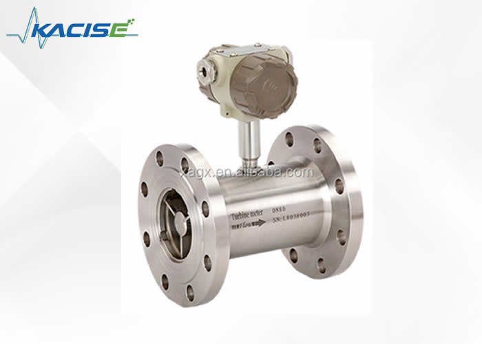Hoge precisie ±0,2% nauwkeurigheid Turbinestroommeter met roestvrij staal 316 en RS485-communicatie