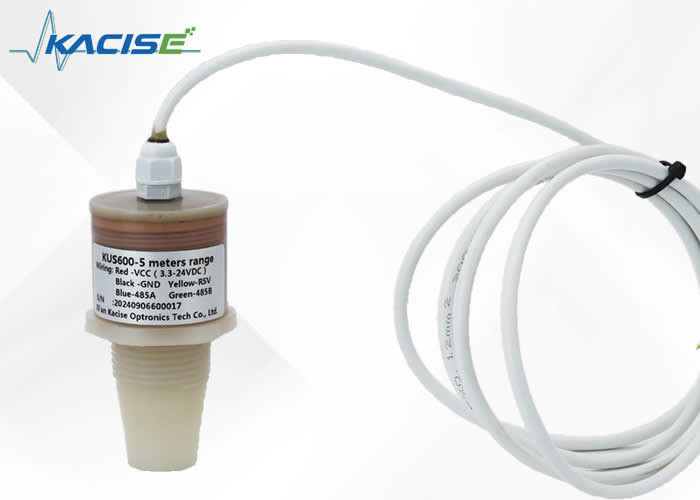 low power 5m Ultrasone waterniveausensor KUS600 5V power intelligente waterniveaumeter