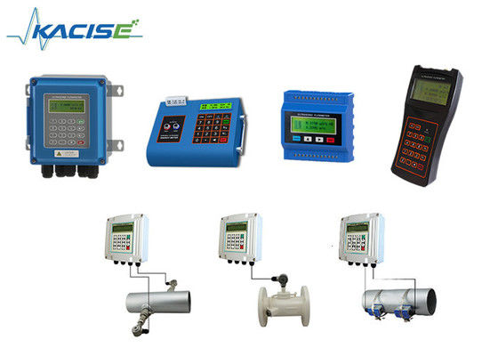 Panel gemonteerde ultrasone stroommeter met dubbele stroomvoorziening RS485 communicatie en 15~6000mm buisdiameter