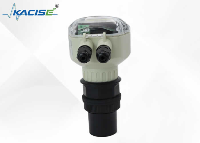 20m Uitgang RS485/RS232 Twee-draad ultrasoon niveau meter voor vloeistof niveau monitoring