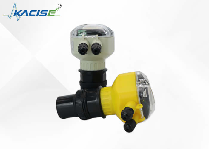 Twee-draad geïntegreerde ultrasone niveaumeter met een hoge nauwkeurigheid van 30 meter meetbereik voor industriële vloeistof niveaumonitoring