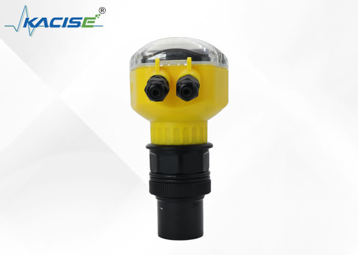 Twee-draad geïntegreerde ultrasone niveaumeter met een hoge nauwkeurigheid van 30 meter meetbereik voor industriële vloeistof niveaumonitoring