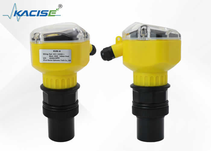 Niet-contact hoogprecisie twee-draad geïntegreerde ultrasone niveaumeter voor industriële corrosieve vloeistof monitoring
