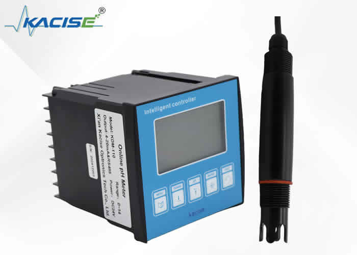 KDM-110 Online PH-meter met een hoge pH-waarde met een temperatuurcompensatie van 0-99,9 °C en een resolutie van 0,1 °C