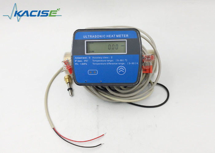 Professionele ultrasone BTU-meter met nauwkeurigheid van klasse B, M-BUS-communicatie en 6 jaar batterijduur