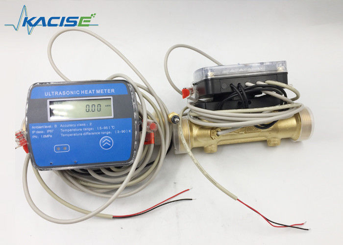 Professionele ultrasone BTU-meter met nauwkeurigheid van klasse B, M-BUS-communicatie en 6 jaar batterijduur