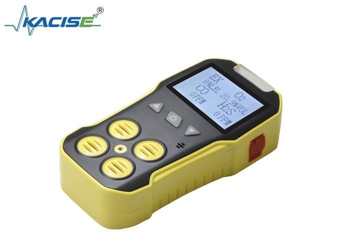 KMBH-4A Draagbare multi-gasdetector Grote LCD nauwkeurigheid ± 5% F.S.