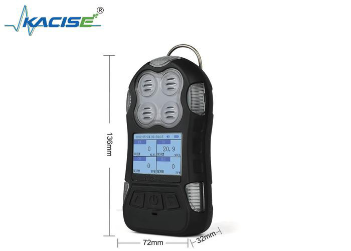 Lichtalarm KMK-40 Multi Gas Detector met explosiebestendige Ex Ib LlC T4 Gb