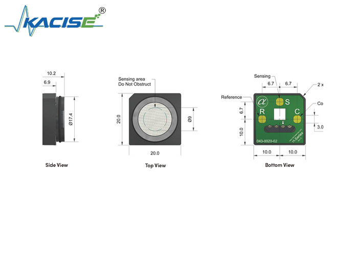 CL2-H4 Kleine chloorsensor met snelle reactietijd en hoge gevoeligheid voor nauwkeurige gasdetectie