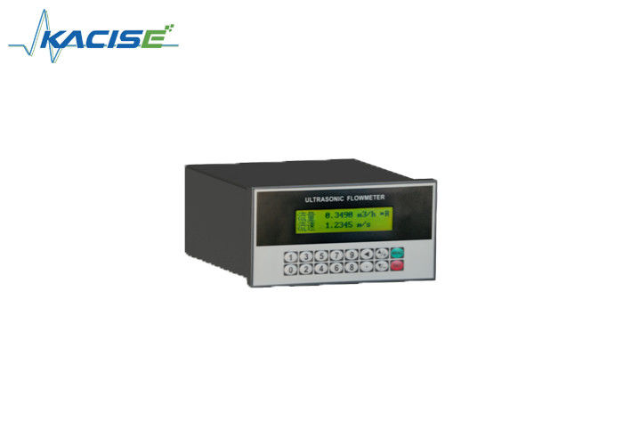 Panel gemonteerde ultrasone stroommeter met dubbele stroomvoorziening RS485 communicatie en 15~6000mm buisdiameter