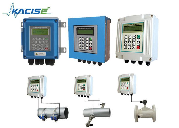 Wandtype Ultrasone flowsensor met railmontage, RS485-communicatie en afstandsbediening